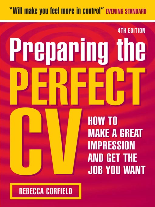 Cover image for Preparing the Perfect CV